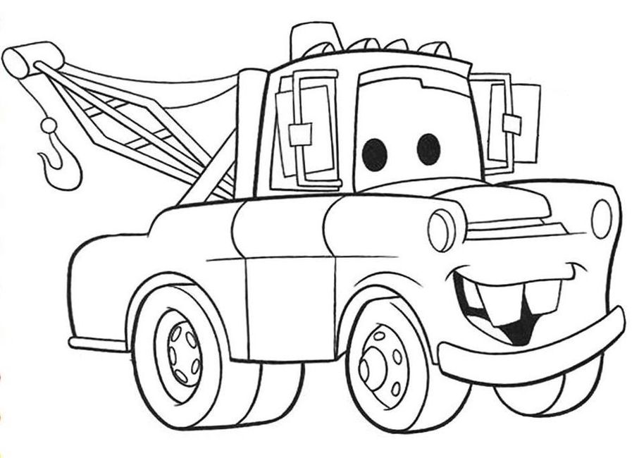 Desenhos de Léo o Caminhão 3 para Colorir e Imprimir