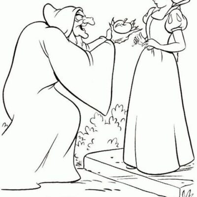 Desenhos da Branca de Neve para colorir - Desenhos Imprimir