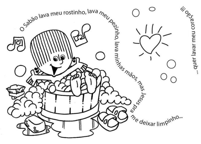 Turma do Cristãozinho Sabão: banho divertido com música e alegria. Desenhos coloridos, espuma e o amor de Jesus no coração.