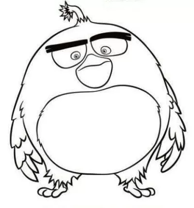 Angry Birds para colorir