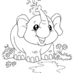 Elefantes Animais Elefantes Desenhos para colorir