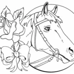 Cavalos Animais Cavalos Desenhos para colorir