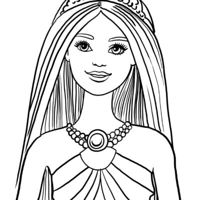 Barbie Desenhos para colorir