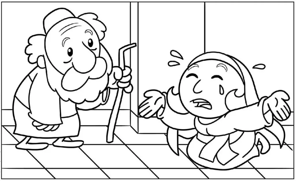 Desenhos de Samuel o profeta Ana angustiada Ana, angustiada, e Samuel, o profeta: representação bíblica da súplica de Ana.