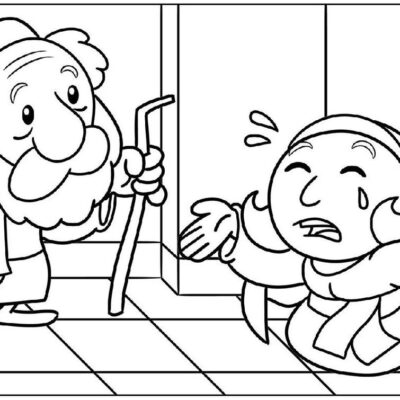 Samuel o profeta Desenhos para colorir