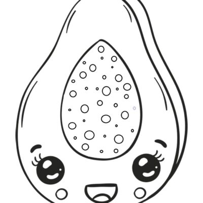 Mamões Desenhos para colorir