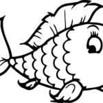 Peixes Animais Peixes Desenhos para colorir