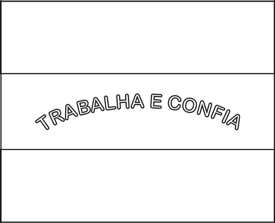 Bandeira do Espírito Santo para colorir: atividade criativa com as cores do estado.