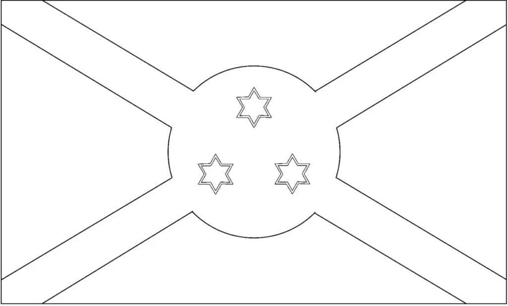 Bandeira do Burundi: Descrição e simbolismo do pavilhão nacional burundês.