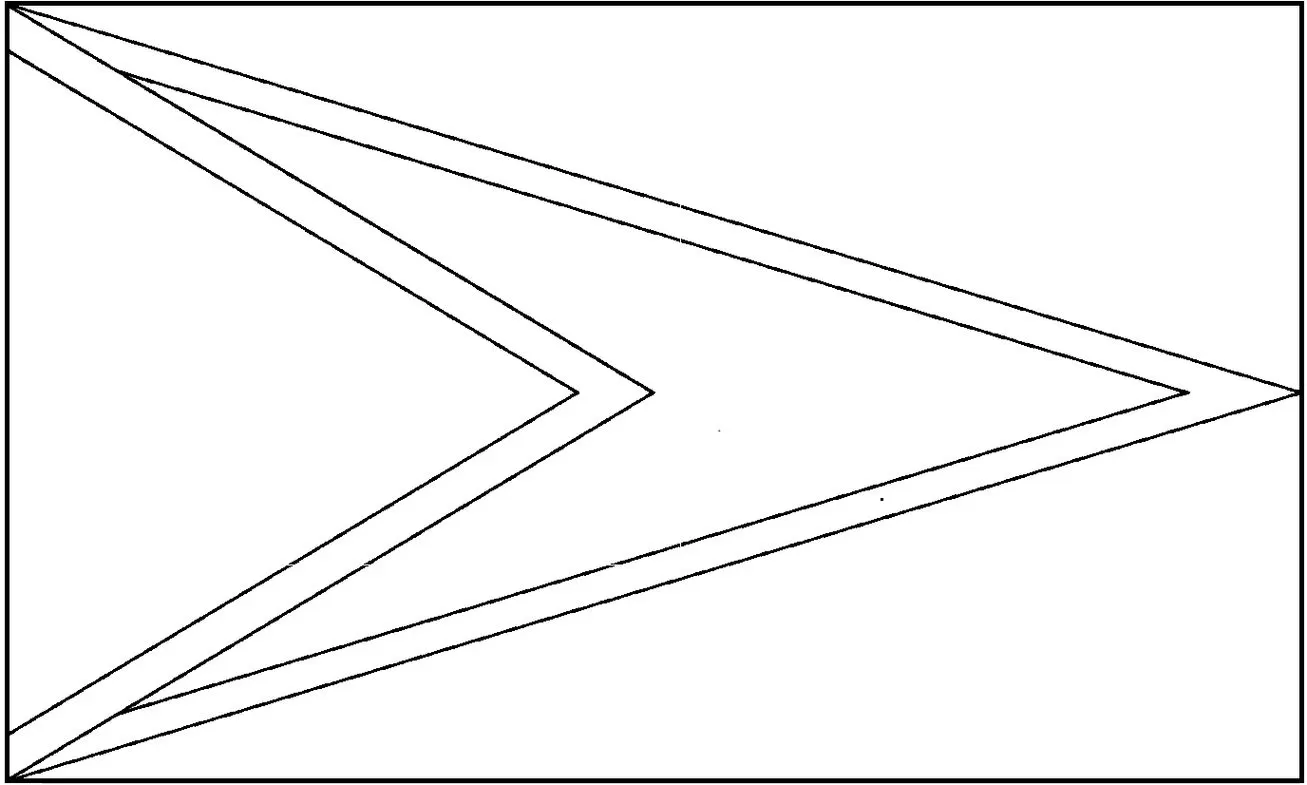 Desenhos das Bandeiras dos Países na letra G Guiana