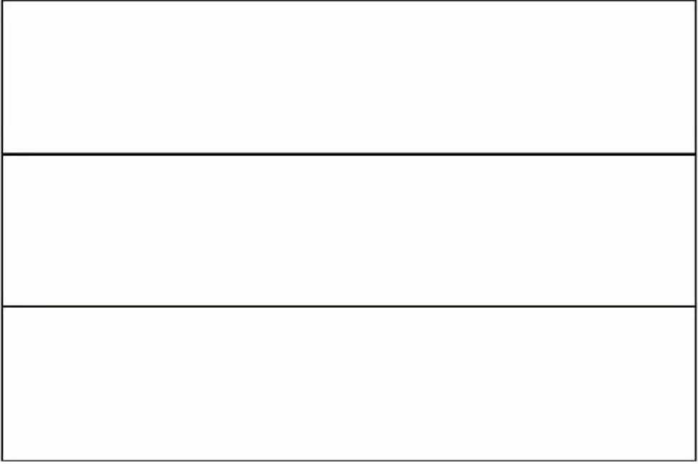 Desenhos das Bandeiras dos Países na letra H Hungria Bandeira da Hungria na letra H: Vermelho, branco e verde em faixas horizontais.