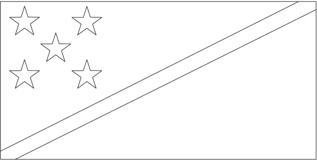 Bandeira das Ilhas Salomão: Descrição e simbolismo das cores e estrelas.