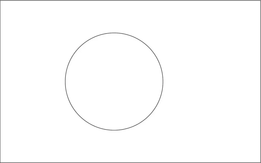 Desenhos das Bandeiras dos Países na letra P Palau Bandeira de Palau: retângulo branco com círculo amarelo descentralizado.