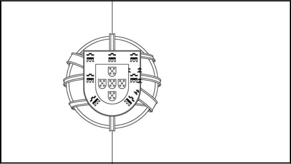 Desenhos das Bandeiras dos Países na letra P. Bandeira de Portugal em PDF