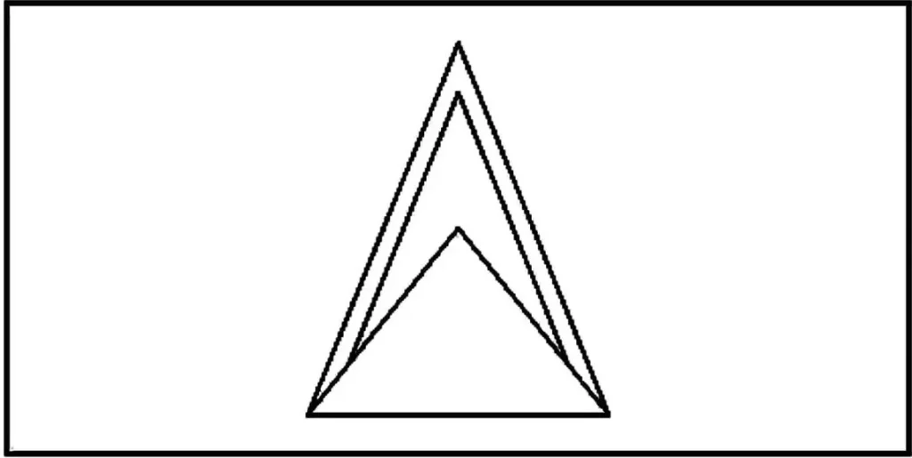 Bandeira de Santa Lúcia estilizada na letra S.