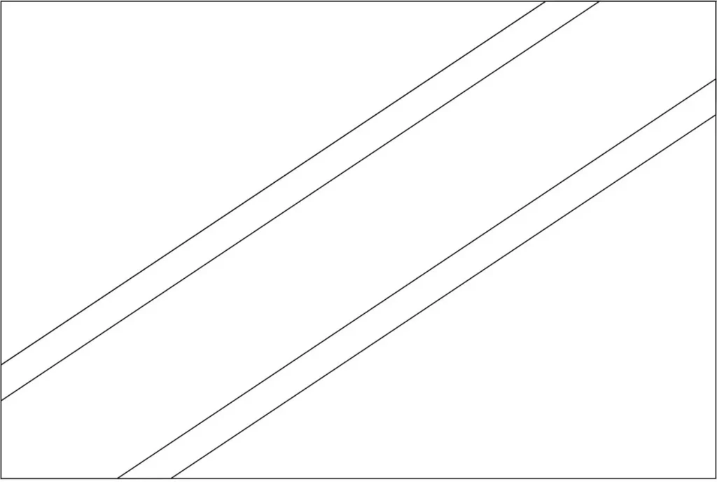 Desenhos das Bandeiras dos Países na letra T Tanzania Bandeira da Tanzânia em desenho estilizado na letra T.