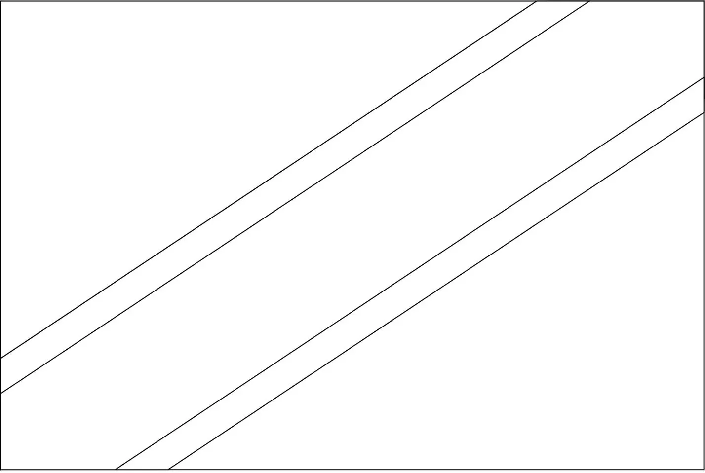 Desenhos das Bandeiras dos Países na letra T Tanzania Bandeira da Tanzânia em desenho estilizado na letra T.