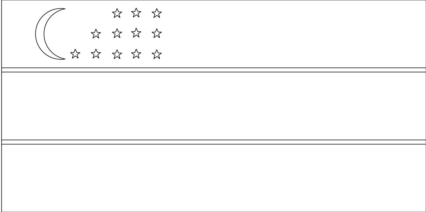 Desenhos das Bandeiras dos Países na letra U Uzbequistão Bandeira do Uzbequistão para colorir: desenho com as cores oficiais e símbolos nacionais.