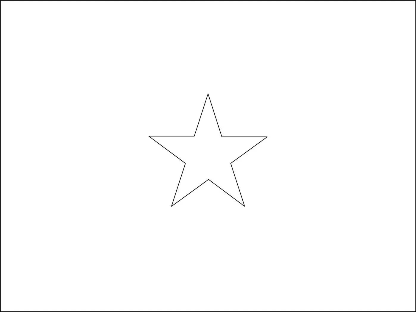 Desenhos das Bandeiras dos Países na letra V Vietnã Bandeira do Vietnã com estrela amarela sobre fundo vermelho.