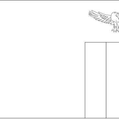 Países na letra Z Bandeiras Países na letra Z Desenhos para colorir
