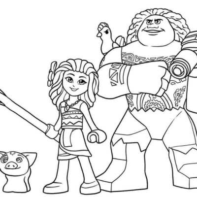 Moana Desenhos para colorir