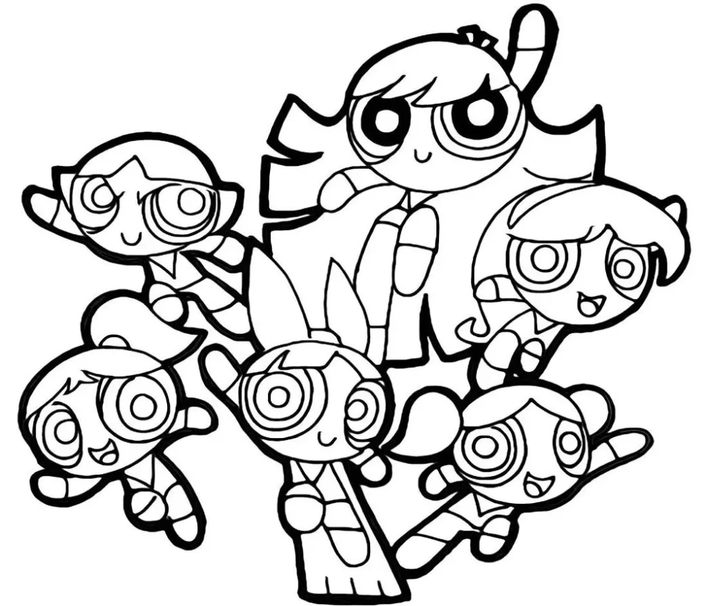 As Meninas Super Poderosas: Imagem do desenho animado 'As Poderosas'