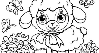 Desenhos de Ovelhas para colorir