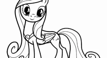 Desenhos do Meu Pequeno Pônei para colorir