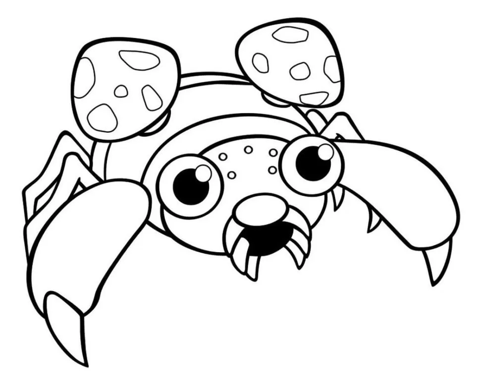 Paras Pokémon para Colorir: Desenho Detalhado com Grandes Olhos e Garras