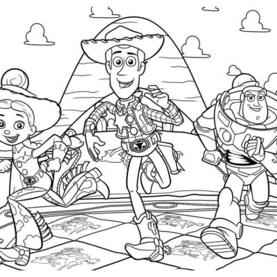 oy Story Desenhos para colorir