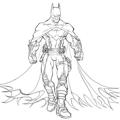 Batman Desenhos para colorir