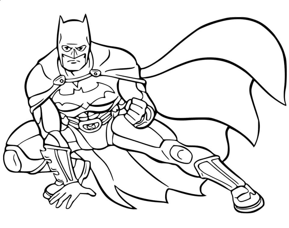Desenhos do Batman em PDF para colorir - Desenhos Imprimir