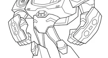 Desenhos dos Transformers em PDF pra colorir