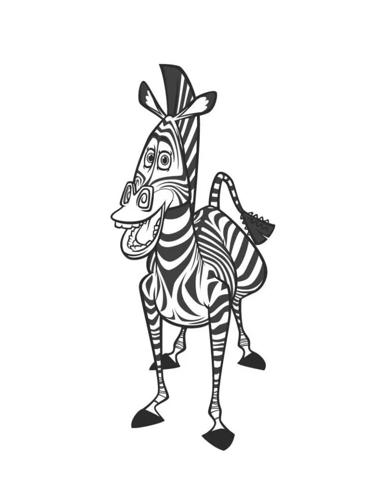 Zebras para pintar