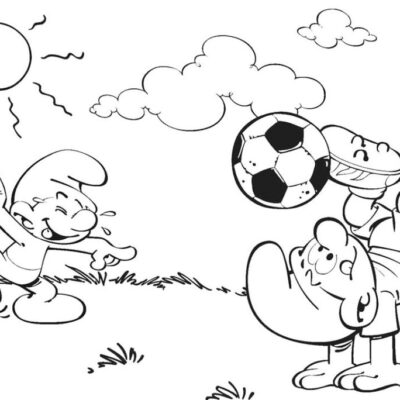 Futebol Futebol Desenhos para colorir