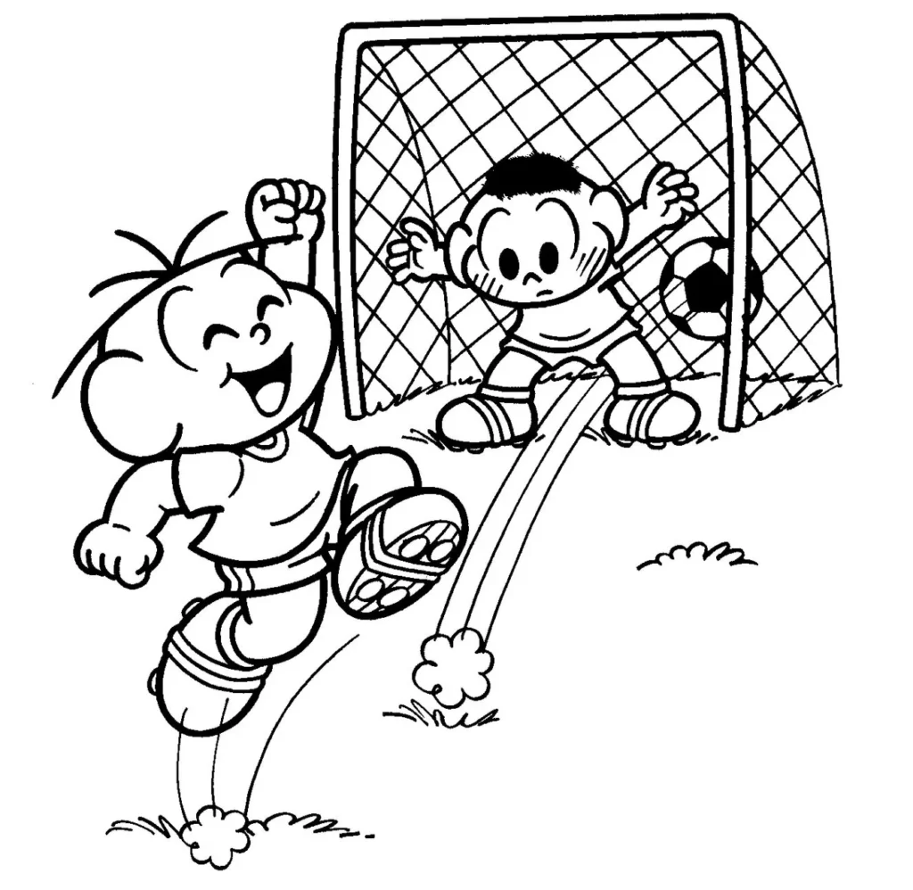 Desenhos para colorir de desenho do time de futebol do brasil para colorir  