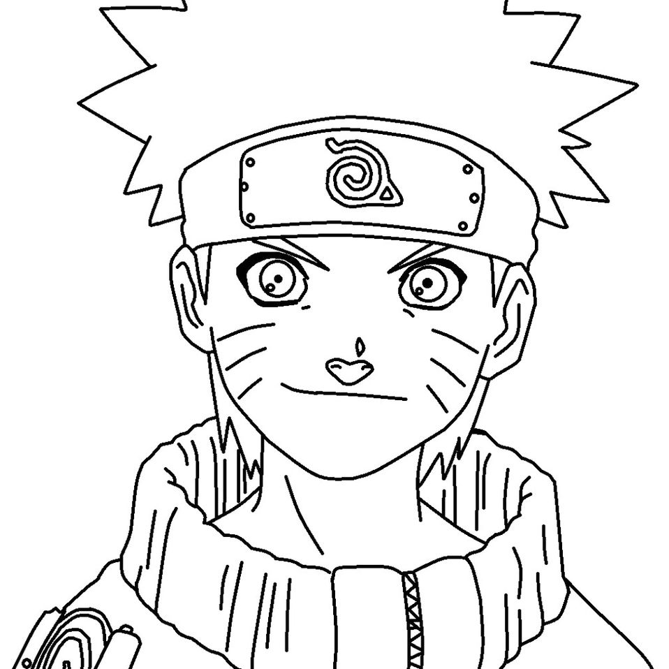 Imprima ou Faça o download do Livro de Colorir Naruto 