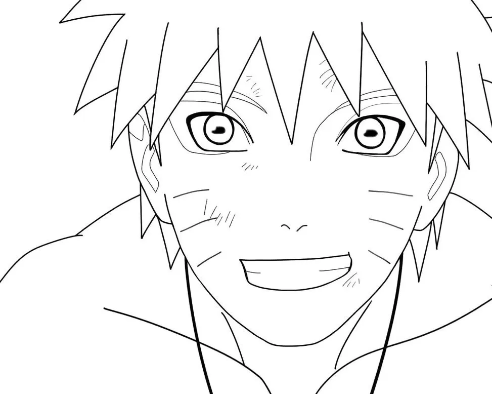 desenho-naruto-para-colorir-anime-para-pintar-baixar-e-imprimir-840x600 -  Arte