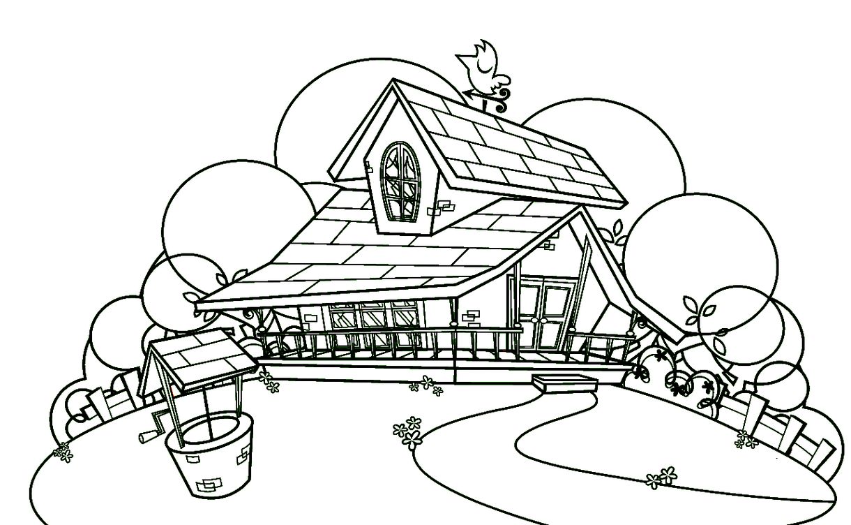 Sítio do Picapau Amarelo para colorir - Desenhos Imprimir