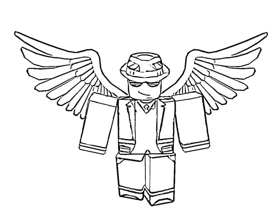 Desenhos do roblox para colorir [2022] - Desenhos Para Desenhar