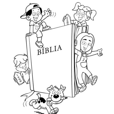 Bíblia Desenhos para colorir
