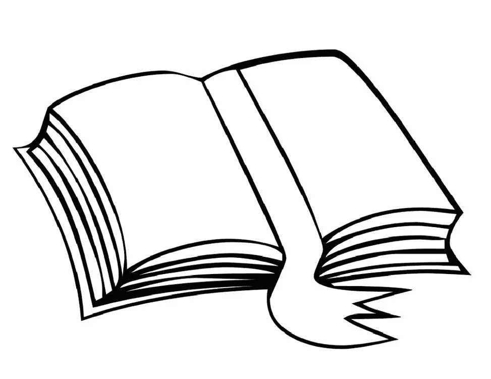 Desenhos da Bíblia para pintar Palavra de Deus Livro aberto com desenhos da Bíblia para colorir.