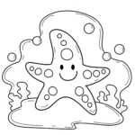 Estrelas do Mar Animais Estrelas do Mar Desenhos para colorir