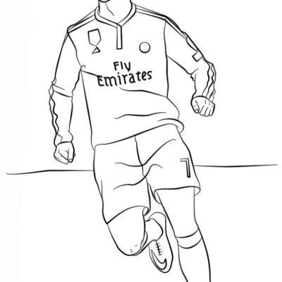 Cristiano Ronaldo Desenhos para colorir