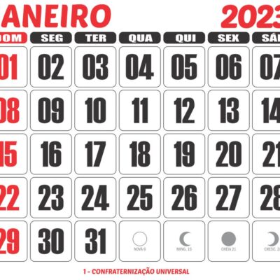 Calendários Calendários para imprimir