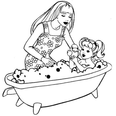Hábitos de Higiene Desenhos para colorir