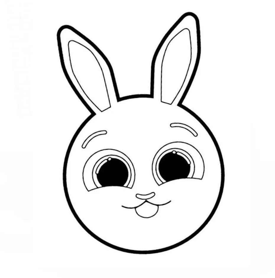 Buny a Coelhinha para colorir