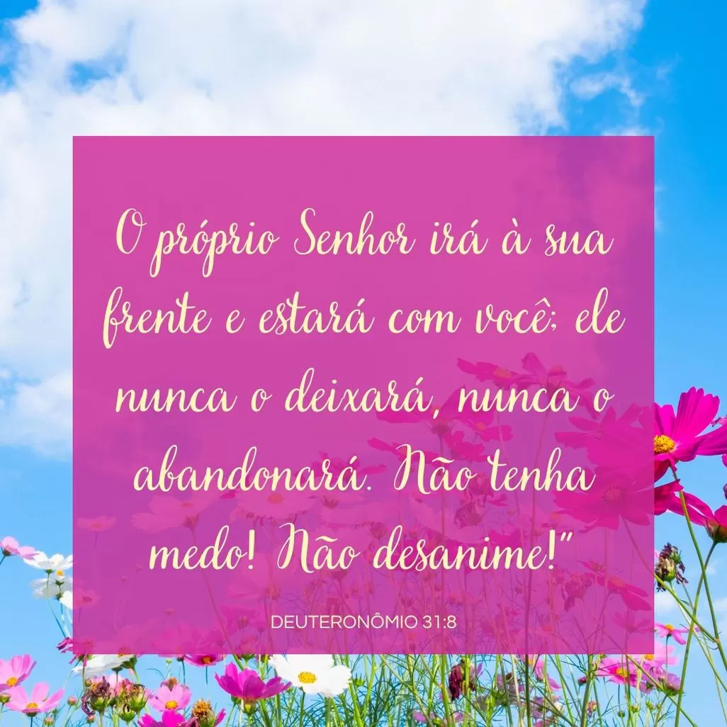 Mensagens Bíblicas Motivacionais para Alguém Especial Ânimo