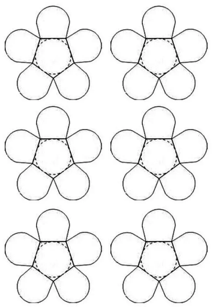 Moldes florais para forminhas de doces, prontos para imprimir e recortar.