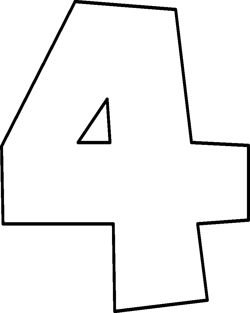 Moldes de letras Super Mario 4 brancas